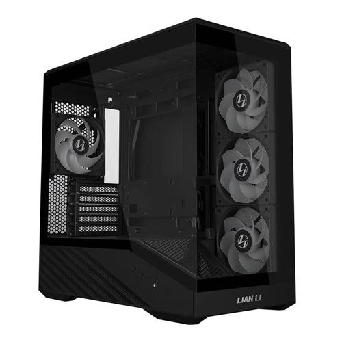 Lian Li Vector V100 MINI Tempered Glass microATX Mid-Tower Computer Case - Black — vista 1