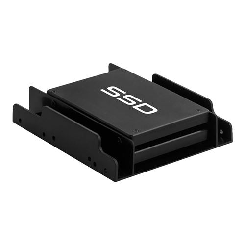 Kingwin Internal Dual 2.5" HDD/SSD to 3.5" Plastic Mounting Kit — vista 1