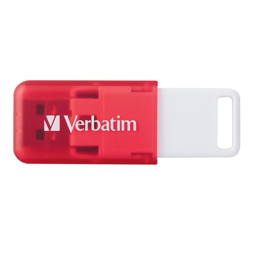 Verbatim SeaGlass 32GB USB 2.0 Flash Drive - Red — vista 1