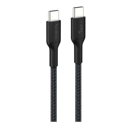 Belkin BoostCharge USB Type-C to USB Type-C 240W 2.0 (Black) - 2 Meter — vista 1