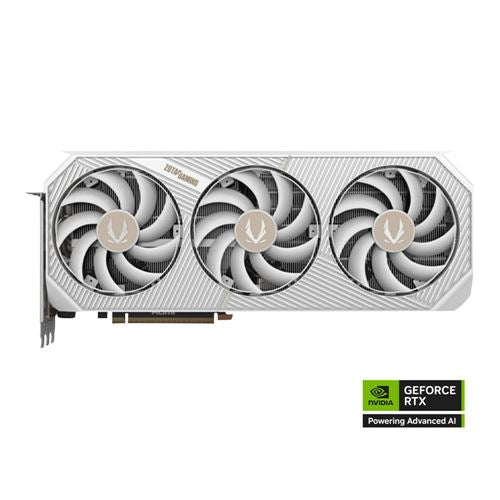 Zotac NVIDIA GeForce RTX 5090 SOLID White Edition Overclocked Triple Fan 32GB GDDR7 PCIe 5 — vista 1