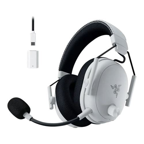 Razer BlackShark V3 Pro Active Noise Cancelling Bluetooth Wireless Headset - White — vista 1