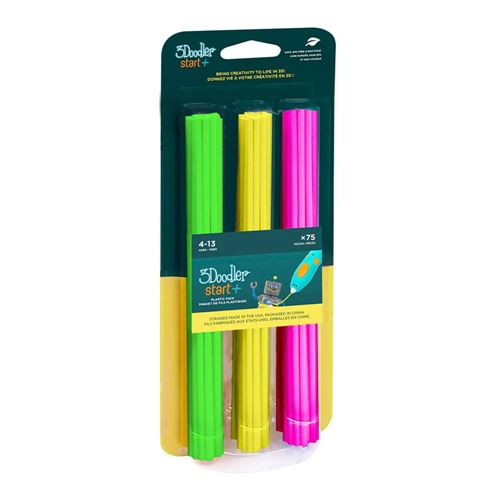 3Doodler Start+ Eco-Plastic Collection - Neon Glow — vista 1