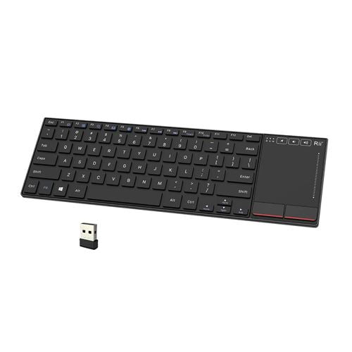 Riitek Dual Mode Multimedia Keyboard with Touchpad K22S — vista 1