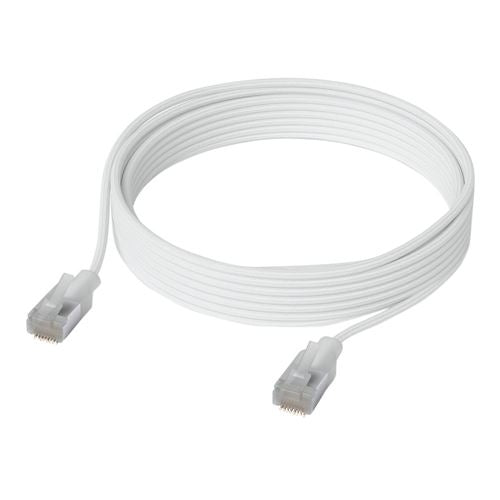 Ubiquiti 9.8 Ft. UniFi Premium Etherlighting Braided Patch Ethernet Cable - White — vista 1