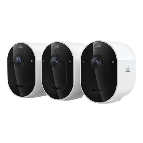 Arlo Pro 6 Security Camera - White (Three Pack) — vista 1