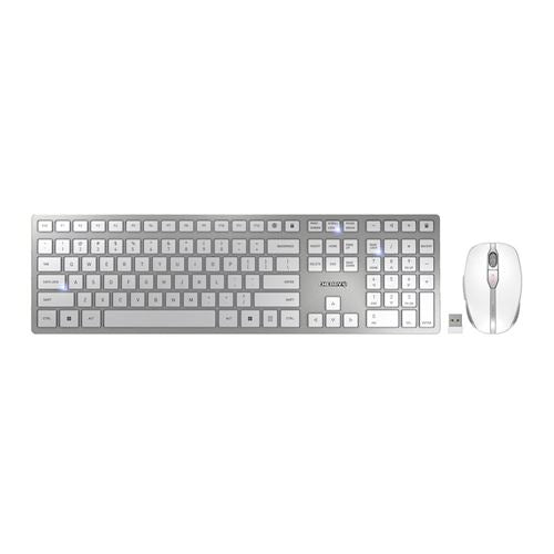 Cherry DW 9100 SLIM Wireless Keyboard and Mouse Combo - White — vista 1