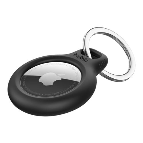 Belkin Secure Holder with Key Ring for AirTag - Black — vista 1
