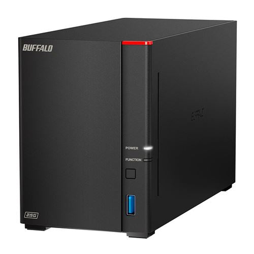 BUFFALO LinkStation SoHo 720 Professional Office Dual Bay NAS - 16TB (2x 8TB) HDD Included — vista 1