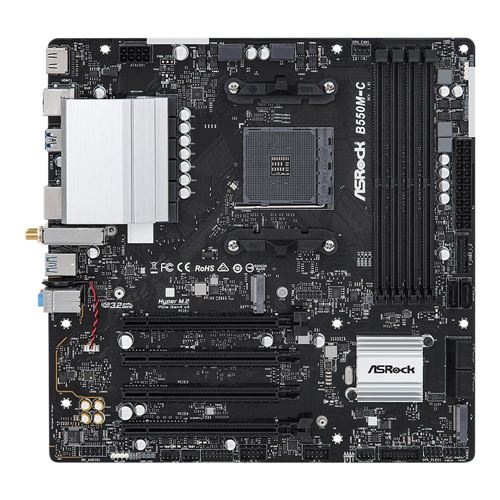 ASRock B550M-C PCI4 WF6E DDR4 — vista 1
