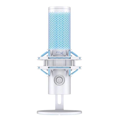HyperX QuadCast 2 Wired Multi-Pattern USB Condenser Microphone - White — vista 1