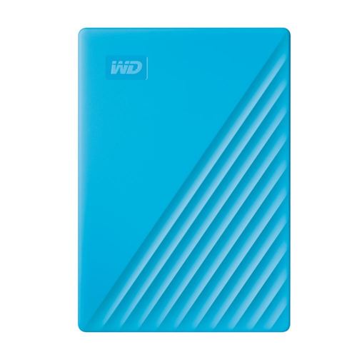 WD My Passport 4TB USB 3.2 (Gen 1 Type-A) 2.5" Portable External Hard Drive - Blue — vista 1