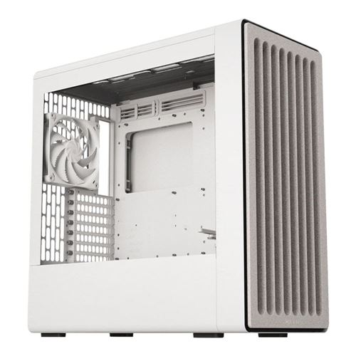 HAVN BF 360 Flow Tempered Glass ATX Mid-Tower Computer Case - White — vista 1