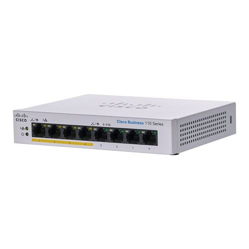 Cisco Business CBS110 Unmanaged 8-portSwitch — vista 1