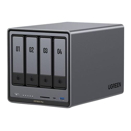 UGreen NASync DXP4800 Plus 4 Bays and 2 M.2 Slots Diskless NAS — vista 1