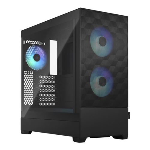 Fractal Design Pop Air RGB Tempered Glass ATX Mid-Tower Computer Case - Black — vista 1