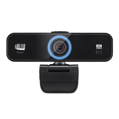 Adesso 4K ULTRA HD Fixed Focus USB Webcam — vista 1