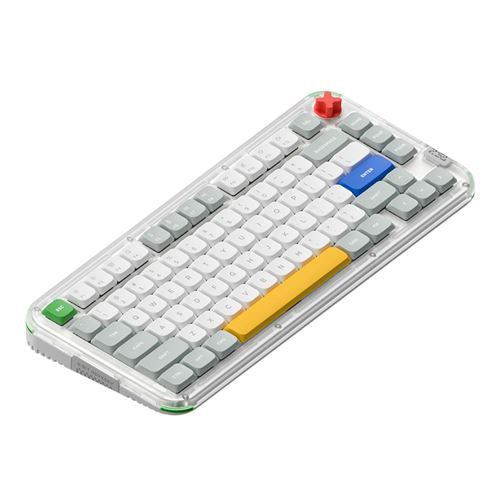 NuPhy Kick75 Low Profile Mechanical Keyboard - White — vista 1