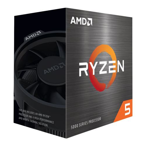 AMD Ryzen 5 5500F Vermeer AM4 3.0GHz 6-Core Boxed Processor - Wraith Stealth Cooler Includ — vista 1