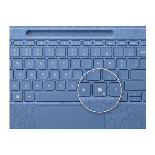 Microsoft Surface Pro Flex Keyboard with Slim Pen - Sapphire — vista 2