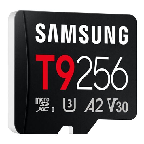 Samsung T9 256GB microSDXC Card UHS-I Flash Memory Card Class 10 U1 V30 Micro SD Card — vista 2