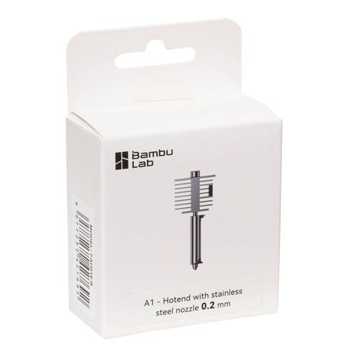 Bambu Lab A1 - Hotend with Stainless Steel Nozzle - 0.2 mm — vista 2
