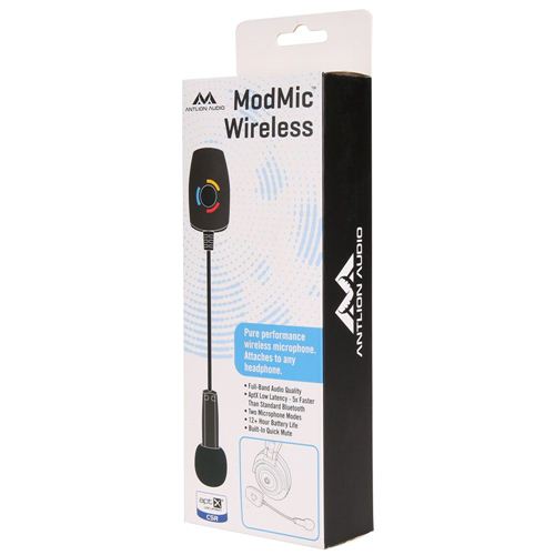 AntLion Audio ModMic Wireless Attachable Boom Microphone - Black — vista 2