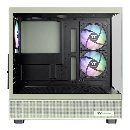 Thermaltake View 270 Plus SR ARGB Tempered Glass ATX Mid-Tower Computer Case - Matcha Gree — vista 2