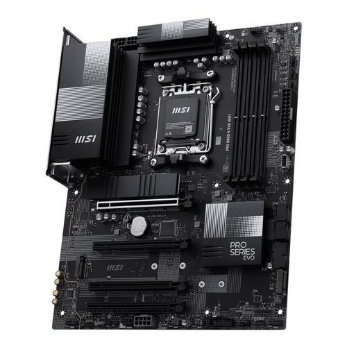 MSI B850-V PRO EVO WIFI AMD AM5 ATX Motherboard — vista 2