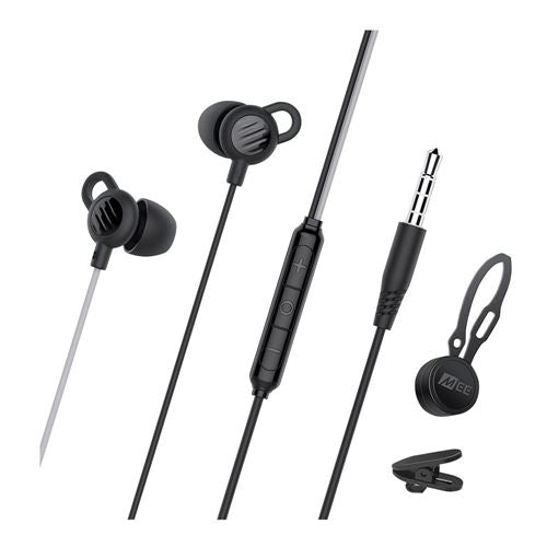 MEE Audio SleepTones 3.5mm Wired Sleeping Earbuds - Black — vista 2