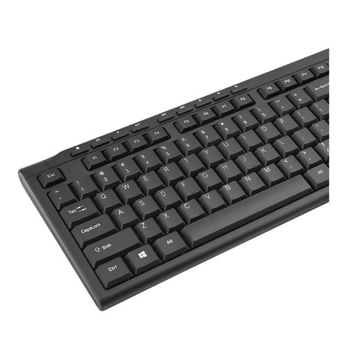 Riitek RK907 Ultra Slim Compact USB Wired Keyboard — vista 2