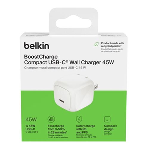 Belkin Compact USB-C Wall Charger 45W — vista 2