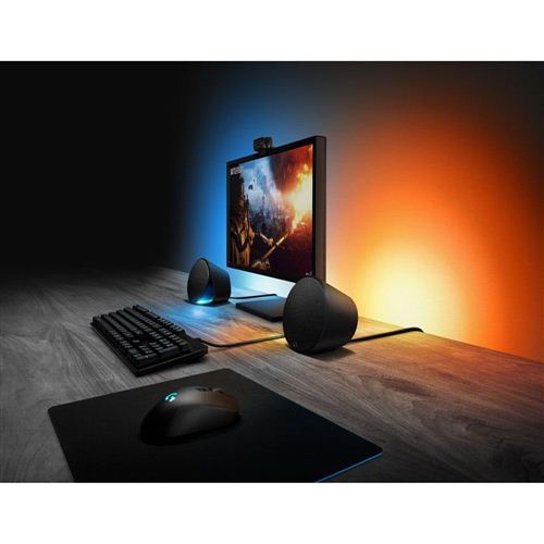 Logitech G560 G Lightsync PC 2.1 Channel Gaming Computer Speakers - Black — vista 2