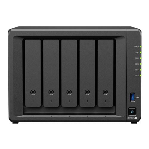 Synology DiskStation DS1525+ 5-Bay Diskless NAS — vista 2