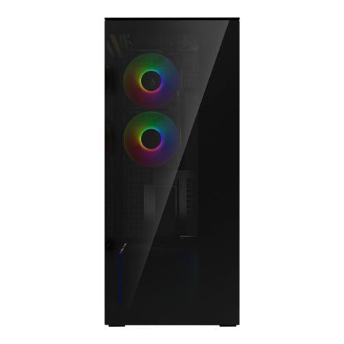 ARCTIC Xtender VG Tempered Glass eATX Full Tower Computer Case - Black — vista 2