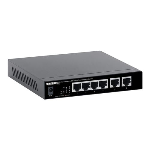 Intellinet 6-Port Switch with 4 x 2.5G Ethernet Ports and 2 RJ45 10G Uplinks — vista 2