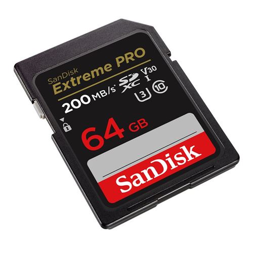 Sandisk 64GB Extreme PRO SDXC Class 10 UHS-I V30 Flash Memory Card — vista 2