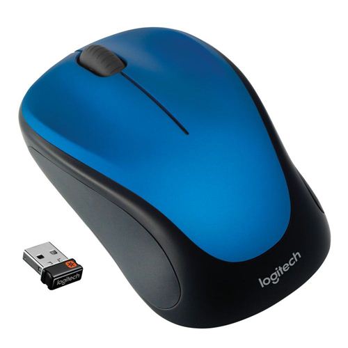 Logitech M317 Wireless Mouse - Steel Blue — vista 2
