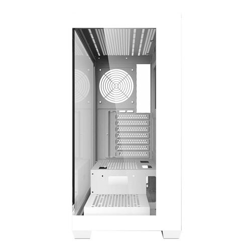 darkFlash DS900 Air Tempered Glass ATX Mid-Tower Computer Case - White — vista 2