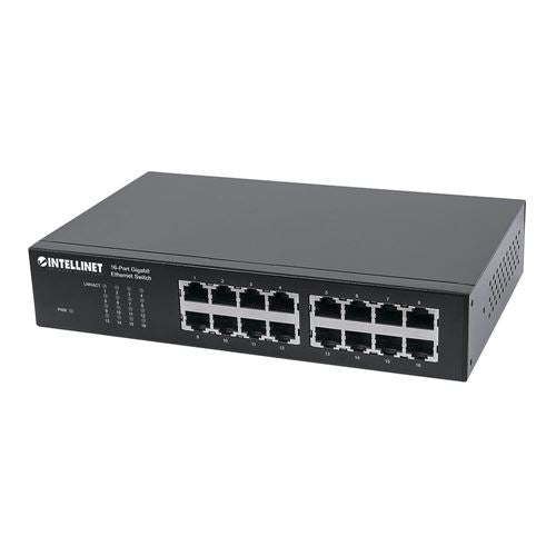 Intellinet 16-Port Gigabit Ethernet Network Switch
Ethernet Splitter; Unmanaged; Plug a — vista 2