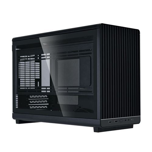 Lian Li A3 Left Glass Panel - Black — vista 2