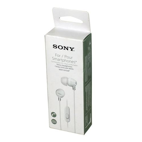 Sony MDR-EX15AP EX Earbuds - White — vista 2
