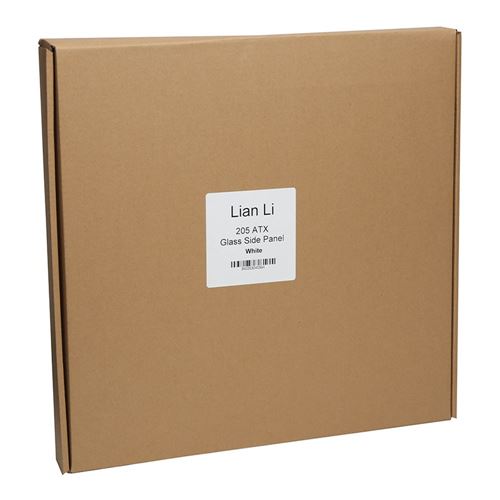 Lian Li LANCOOL 205 ATX Glass Side Panel - White — vista 2