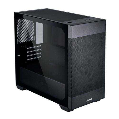 Lian Li Lancool 205M Mesh Tempered Glass microATX Mid-Tower Computer Case - Black — vista 2