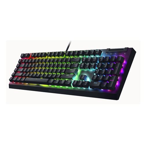 Razer BlackWidow V4 X Wired Mechanical Gaming Keyboard- Black
Razer Green Clicky Switch; — vista 2