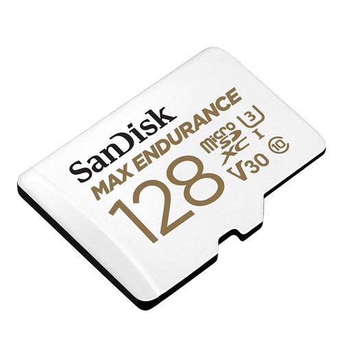 Sandisk 128 GB Max Endurance microSDHC Class 10 / UHS-3 Flash Memory Card with Adapter — vista 2