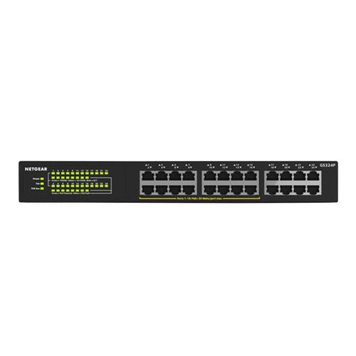 NETGEAR GS324P 24-Port Gigabit PoE+ Compliant Unmanaged Switch — vista 2