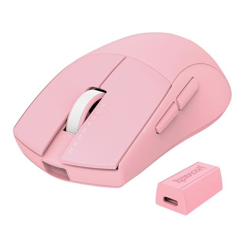 Redragon MCM916 Pro Ultra Light Wireless Gaming Mouse - Pink — vista 2