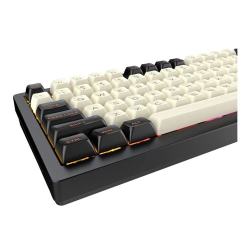Inland MK MAX Retro 3Mode 75% Mechanical Keyboard - Black/White
HUANO Populus Yellow Swit — vista 2