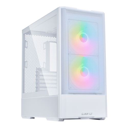 Lian Li Lancool 207 Tempered Glass ATX Mid-Tower Computer Case - White — vista 2
